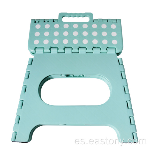 Taburete con peldaño plegable Taburete plegable de plástico con asa